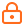 pictogramme cadenas orange